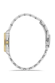 Ferro Quartz Çelik Altın/Gri Siyah Kadran 28 mm Kadın Kol Saati - 3