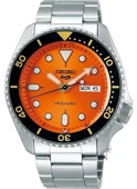 Seiko SRPD59K1 Otomatik Çelik Gri Turuncu Kadran Hardlex Cam 10 ATM 42 mm Erkek Kol Saati - 12