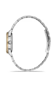 Ferro Quartz Çelik Altın/Gri Yeşil Kadran 31 mm Kadın Kol Saati - 3
