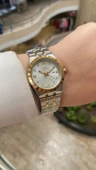 Ferro Quartz Çelik Altın/Gri 32 mm Kadın Kol Saati - 1