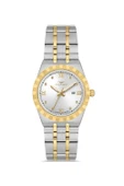 Ferro Quartz Çelik Altın/Gri 32 mm Kadın Kol Saati - 2