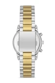 Ferro Quartz Çelik Altın/Gri 36 mm Kadın Kol Saati - 3