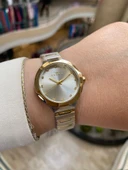 Ferro FL40114A-D Quartz Çelik Gold/Gri 32 mm Kadın Kol Saati thumbnail 7