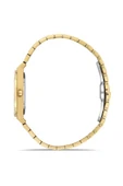 Ferro Quartz Çelik Altın Rengi Gümüş Kadran 32 mm Kadın Kol Saati - 2