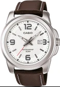 Casio MTP-1314L-7AVDF Quartz Deri Kahve Beyaz Kadran 45 mm Erkek Kol Saati - 4