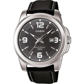 Casio MTP-1314L-8AVDF Quartz Deri Siyah 45 mm Erkek Kol Saati thumbnail 1