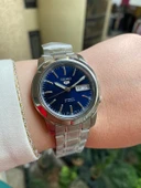Seiko 5 SNKE51K1 Otomatik Çelik Gri Lacivert Kadran 39 mm Erkek Kol Saati - 1