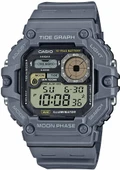 Casio WS-1700H-8AVDF Quartz Dijital Silikon Gri Organik Cam 10 ATM 49 mm Erkek Kol Saati - 1