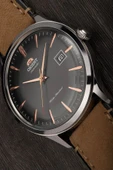 Orient TAC08003A0 Kurmalı Otomatik Deri Taba Kristal Cam 42 mm Erkek Kol Saati - 3