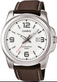 Casio MTP-1314L-7AVDF Quartz Deri Kahve Beyaz Kadran 45 mm Erkek Kol Saati - 3
