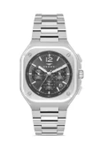 Ferro FM11497AWT-A2 Quartz Çelik Gri Siyah Kadran 42 mm Erkek Kol Saati - 1