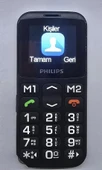 Philips E168 Büyük Tuşlu Cep Telefonu İthalatçı Garantili - 1