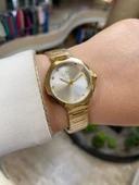 Ferro FL40114A-B Quartz Çelik Gold 32 mm Kadın Kol Saati thumbnail 1