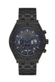 Ferro Quartz Çelik Füme 44 mm Fonksiyonları Aktif Erkek Kol Saati - 1