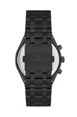 Ferro Quartz Çelik Füme 44 mm Fonksiyonları Aktif Erkek Kol Saati - 3