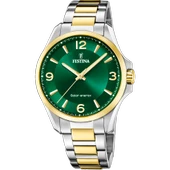 Festina F20657/3 Solar Çelik Altın/Gri 42 mm Erkek Kol Saati - 1