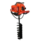 Gardenpro AG63 Çift Helezonlu Toprak Burgu Makinası 3.1 Hp 250 mm - 1