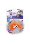 AFP Furry Ball-Fluffer Catnipli- Turuncu 9,5x9x5x5 cm - 1
