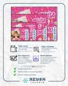 Kaktüs Temalı Doğum Günü Afiş 35X50 cm thumbnail 2