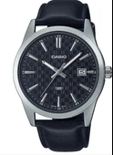 Casio MTP-VD03L-1AUDF Quartz Deri Siyah 41 mm Erkek Kol Saati - 1