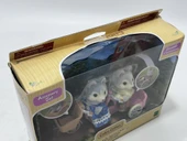 Calico Critters Husky Tandem Cycling Set Figür Oyunca Seti - 4