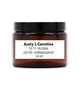 ACETYL L-CARNITINE HCL (ASETİL L-KARNİTİN HCL) 50 GR thumbnail 2