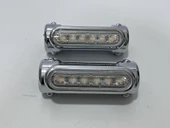 Harley Motosiklet Sinyalli Sis Farı Takımı (Krom Renk) thumbnail 5