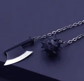 Demon Slayer Inspired Katana Dekoratif Zincir Çekiç Balta - 2