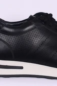 Pierre Cardin 109665 Sneakers Deri Erkek Siyah Günlük Ayakkabı - 4