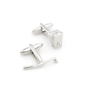 Diş Hekimi Tasarım Erkek Gömlek Kol Düğmesi - 1