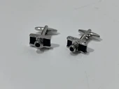 Fotoğraf Makinesi Tasarım Erkek Gömlek Kol Düğmesi - 2