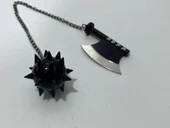 Demon Slayer Inspired Katana Dekoratif Zincir Çekiç Balta - 6
