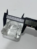 Faset Kesim Kristal Cam Tealight Mumluk 6,7x7,7cm (1 Adet) - 8