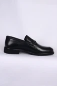 Pierre Cardin 14204 Günlük Önü Tokalı Günlük Erkek Siyah Ayakkabı - 1