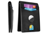Doeboe AirTag Uyumlu RFID Korumalı Deri Erkek Cüzdanı - 1