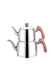 Özkent Vista Mini Boy 1,9 Lt Paslanmaz Çelik Çaydanlık Rosegold K390 - 1