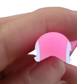 Pembe 6mm İkinci Nesil Silikon Neon LED Şerit Kılıfı – 5 Metre Difüzör Tüp (LED Hariç) - 1