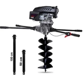 Gardenpro Ağır Hizmet Toprak Burgu Makinası 6.5 Hp 300 mm - 1