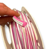 Pembe 6mm İkinci Nesil Silikon Neon LED Şerit Kılıfı – 5 Metre Difüzör Tüp (LED Hariç) - 3