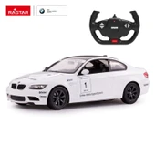 Rastar 1:14 Uzaktan Kumandalı Araba Bmw M3 32 Cm Işıklı Beyaz - 4
