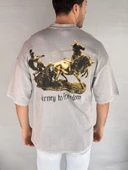 Gladyatör Yıkamalı T-shirt - 2