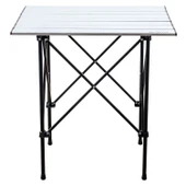 4 Adet Katlanır Kamp Sandalyesi ve Alüminyum Masa Seti - Rock Silver - Su Yeşili - Taşıma Çantalı thumbnail 5