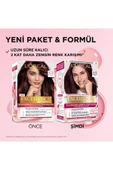 L'Oreal Paris  Excellence Creme 4.15 Büyüleyici Kahve Saç Boyası thumbnail 2