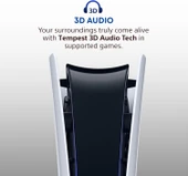 Sony Playstation 5 - CFI 2016 Avrupa - 1 TB Slim Cd Edition Konsol - Çift Kol (Mor) + ÇANTA thumbnail 3