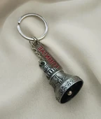 Anahtarlık Metal Zil Çan Tasarım Çanta Araba Cüzdan Süsü thumbnail 3