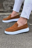 WG161 Taba Süet Erkek Casual Ayakkabı - 1