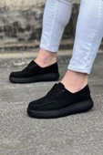 WG508 Kömür Süet Ortopedik Taban Erkek Casual Ayakkabı thumbnail 1