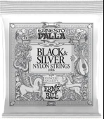 Ernie Ball P02406 Ernesto Palla Siyah & Gümüş Klasik Gitar Telleri Naylon - 1