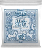Ernie Ball P02403 Ernesto Palla Şeffaf & Gümüş Klasik Gitar Telleri Naylon - 1