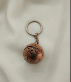 Anahtarlık Top Metal Türk Bayraklı Çanta Cüzdan Süsü Türkiye Kemer Yazılı thumbnail 1